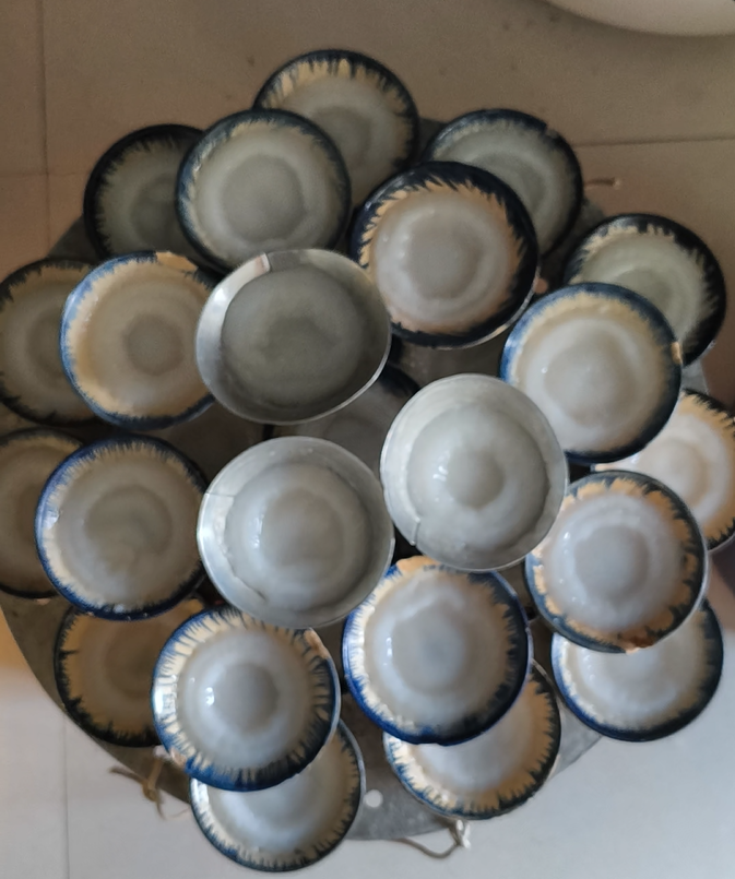 Mâm bánh bèo chén đất